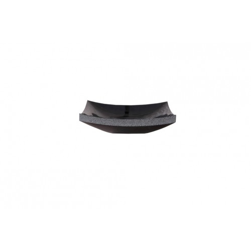 Virtu USA Olympia Bathroom Vessel Sink in Shanxi Black Granite