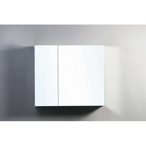 Confiant 30"  Mirrored Medicine Cabinet Recessed or Surface Mount