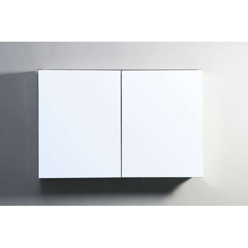 Confiant 40"  Mirrored Medicine Cabinet Recessed or Surface Mount