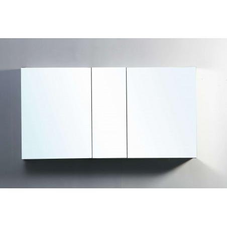 Confiant 50"  Mirrored Medicine Cabinet Recessed or Surface Mount