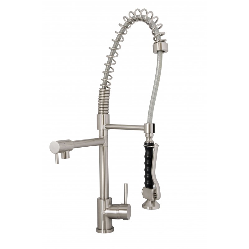 Virtu USA Torlan PSK-1006-BN Faucet in Brushed Nickel