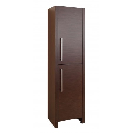 Delano 16" Modern Side Cabinet in Walnut