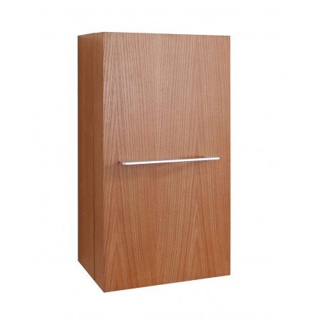 Carvell 16" Modern Side Cabinet in Chestnut