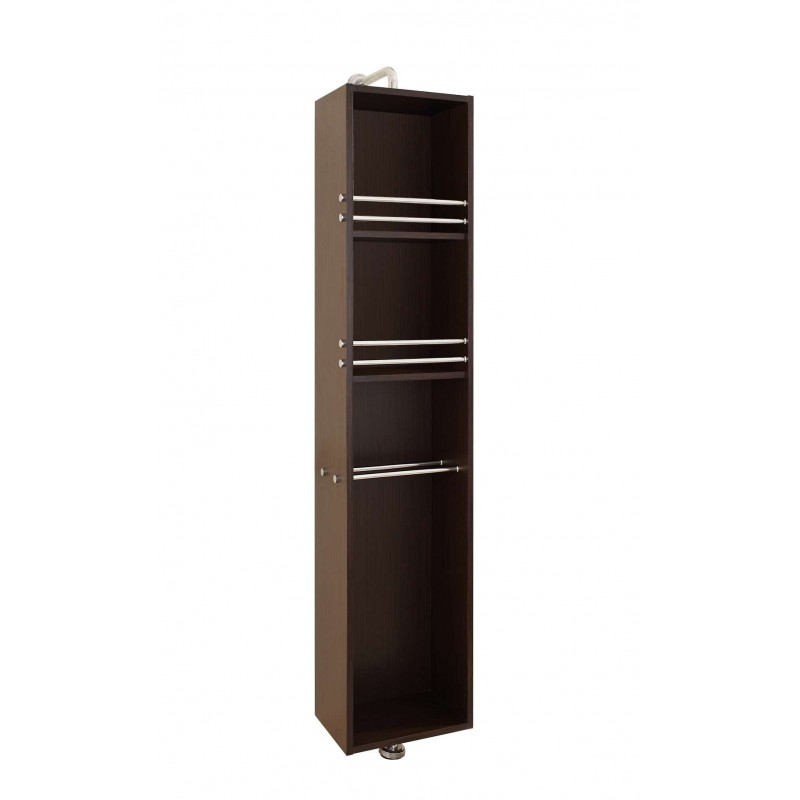 Marcel 14" Modern Side Cabinet in Walnut