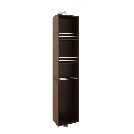 Marcel 14" Modern Side Cabinet in Walnut