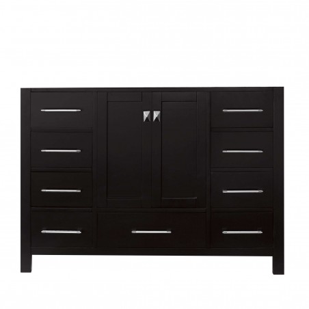 Virtu USA Caroline Avenue 48" Bathroom Vanity Cabinet in Espresso