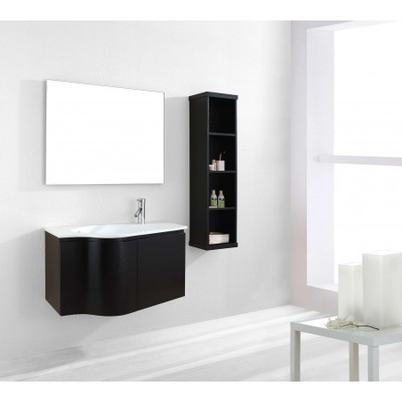 Roselle 36" Single Bathroom Vanity Cabinet Set in Espresso