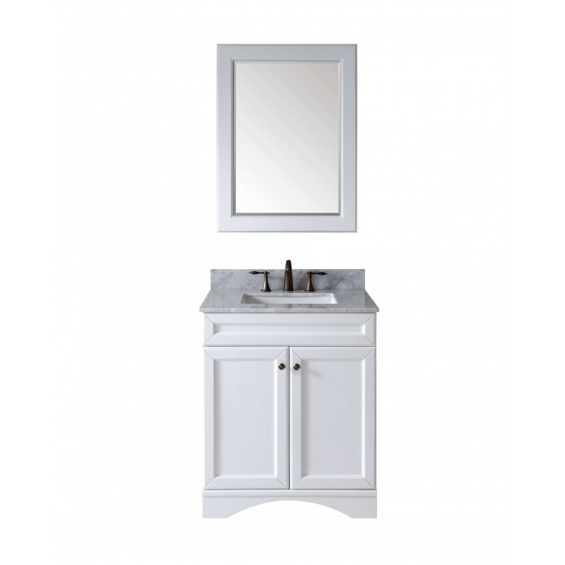 Talisa 30" Single Bathroom Vanity Cabinet Set in White