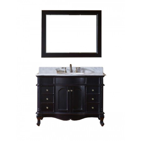 Norhaven 48" Single Bathroom Vanity Cabinet Set in Espresso