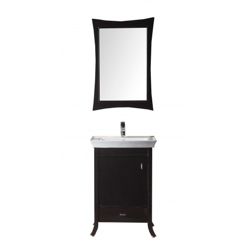 Summer Grove 24" Single Bathroom Vanity Cabinet Set in Espresso