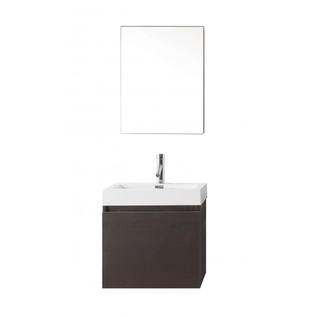 Zuri 24" Single Bathroom Vanity Cabinet Set in Wenge