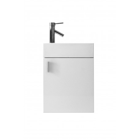 Carino 16" Single Bathroom Vanity Cabinet Set in Gloss White