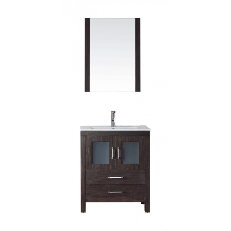 Dior 28" Single Bathroom Vanity Cabinet Set in Espresso