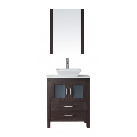 Dior 28" Single Bathroom Vanity Cabinet Set in Espresso