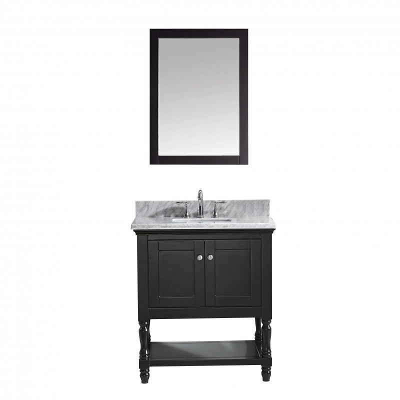 Julianna  32" Single Bathroom Vanity Cabinet Set in Espresso