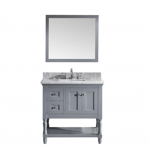 Julianna  36" Single Bathroom Vanity Cabinet Set in Grey