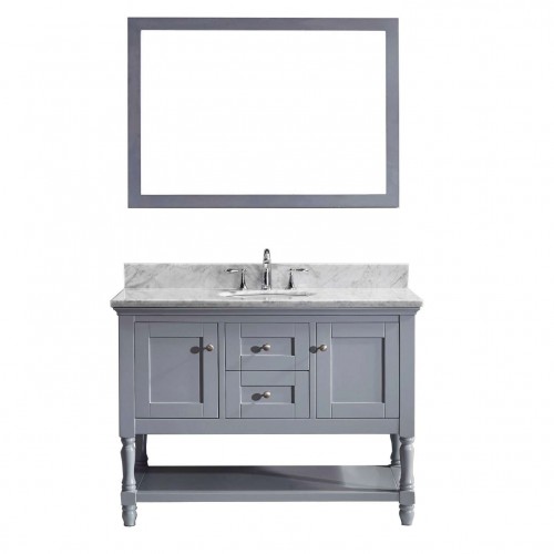 Julianna  48" Single Bathroom Vanity Cabinet Set in Grey