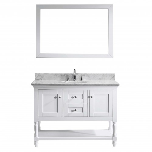 Julianna  48" Single Bathroom Vanity Cabinet Set in White
