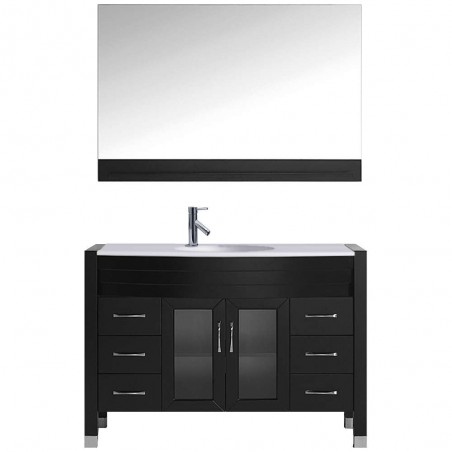 Ava 48" Single Bathroom Vanity Cabinet Set in Espresso