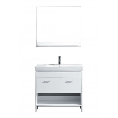 Gloria 36" Single Bathroom Vanity Cabinet Set in White