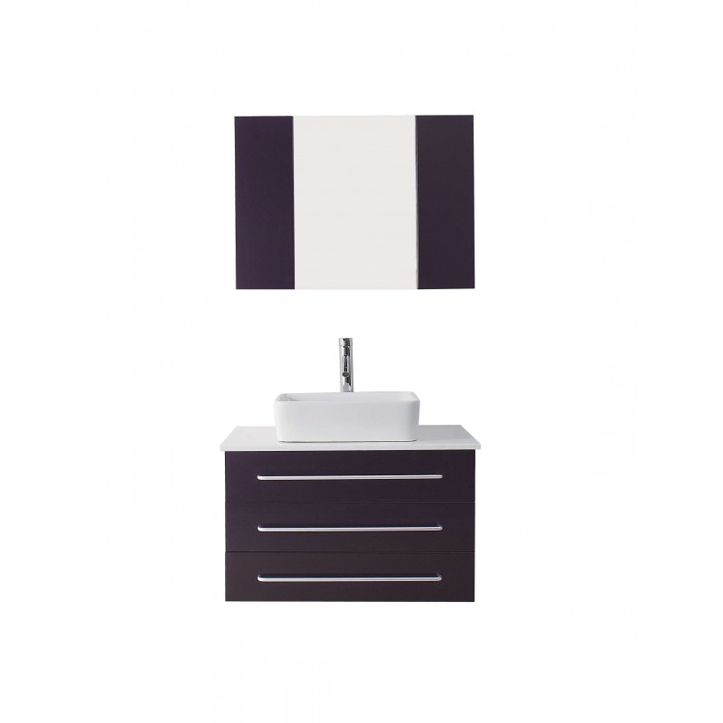 Ivy 32" Single Bathroom Vanity Cabinet Set in Espresso