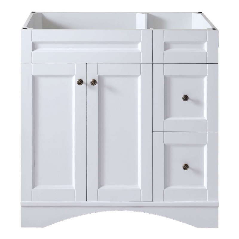 Virtu USA Elise 36" Bathroom Vanity Cabinet in White