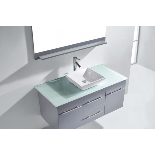 Marsala 48" Single Bathroom Vanity Cabinet Set in Grey