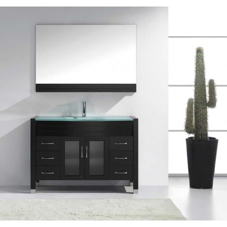 Ava 48" Single Bathroom Vanity Cabinet Set in Espresso