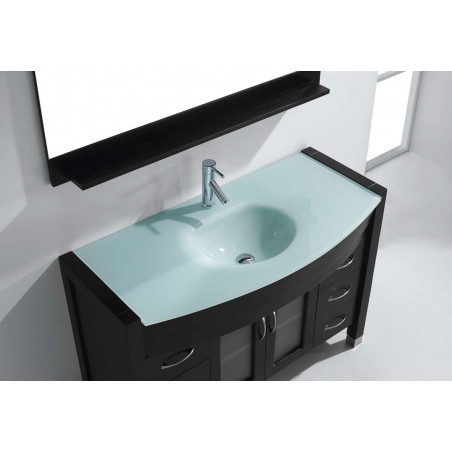 Ava 48" Single Bathroom Vanity Cabinet Set in Espresso