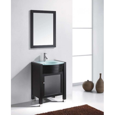 Ava 24" Single Bathroom Vanity Cabinet Set in Espresso