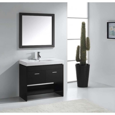 Gloria 36" Single Bathroom Vanity Cabinet Set in Espresso