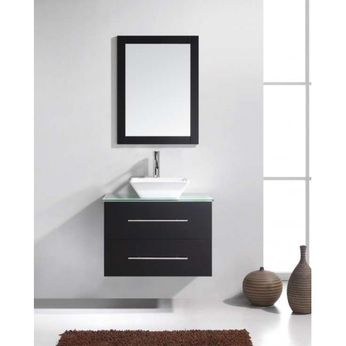 Marsala 29" Single Bathroom Vanity Cabinet Set in Espresso