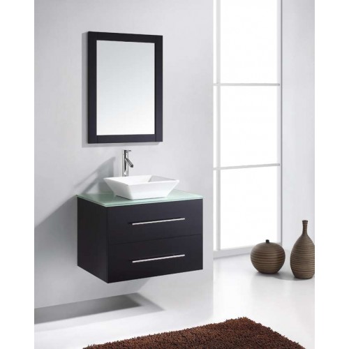 Marsala 29" Single Bathroom Vanity Cabinet Set in Espresso