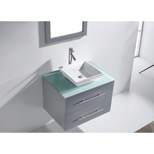 Marsala 29" Single Bathroom Vanity Cabinet Set in Grey