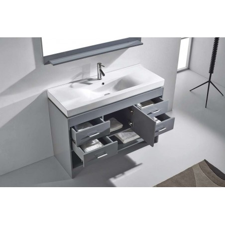 Gloria 48" Single Bathroom Vanity Cabinet Set in Grey