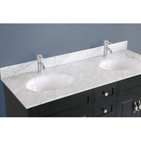 59" Bosconi A-5092A Classic Double Vanity