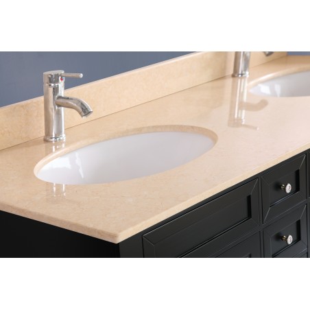 59" Bosconi A-5095D Classic Double Vanity