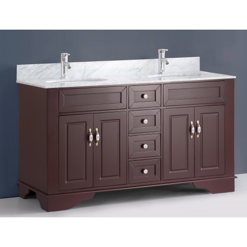 59" Bosconi A-5095E Classic Double Vanity