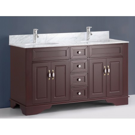 59" Bosconi A-5095E Classic Double Vanity