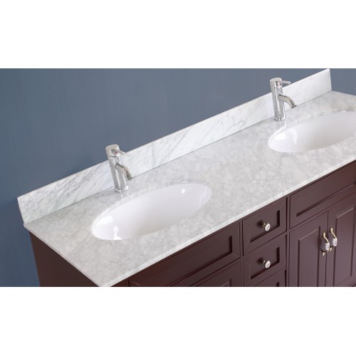 59" Bosconi A-5095E Classic Double Vanity