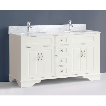 59" Bosconi A-5095F Classic Double Vanity