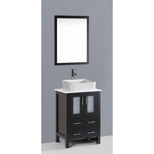 24" Bosconi AB124RC Single Vanity