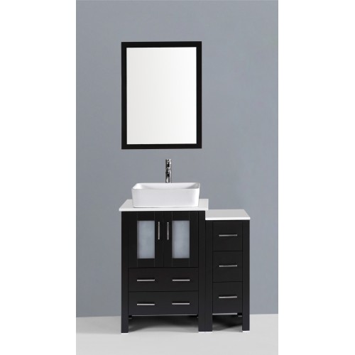 36" Bosconi AB124RC1S Single Vanity