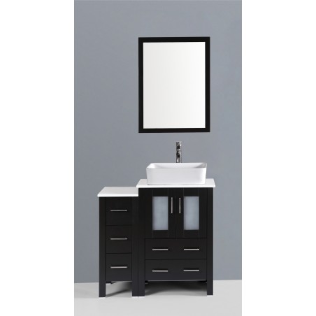 36" Bosconi AB124RC1S Single Vanity