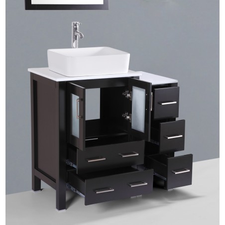 36" Bosconi AB124RC1S Single Vanity