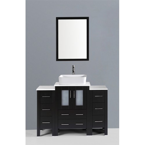 48" Bosconi AB124RC2S Single Vanity