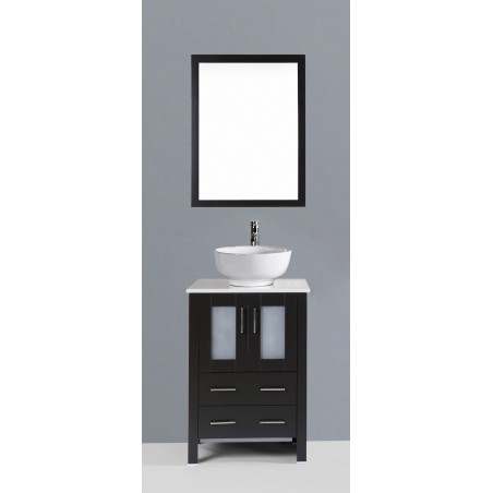 24" Bosconi AB124RO Single Vanity