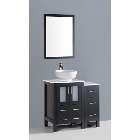 36" Bosconi AB124RO1S Single Vanity