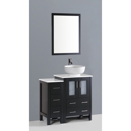 36" Bosconi AB124RO1S Single Vanity