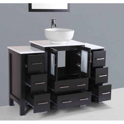 48" Bosconi AB124RO2S Single Vanity